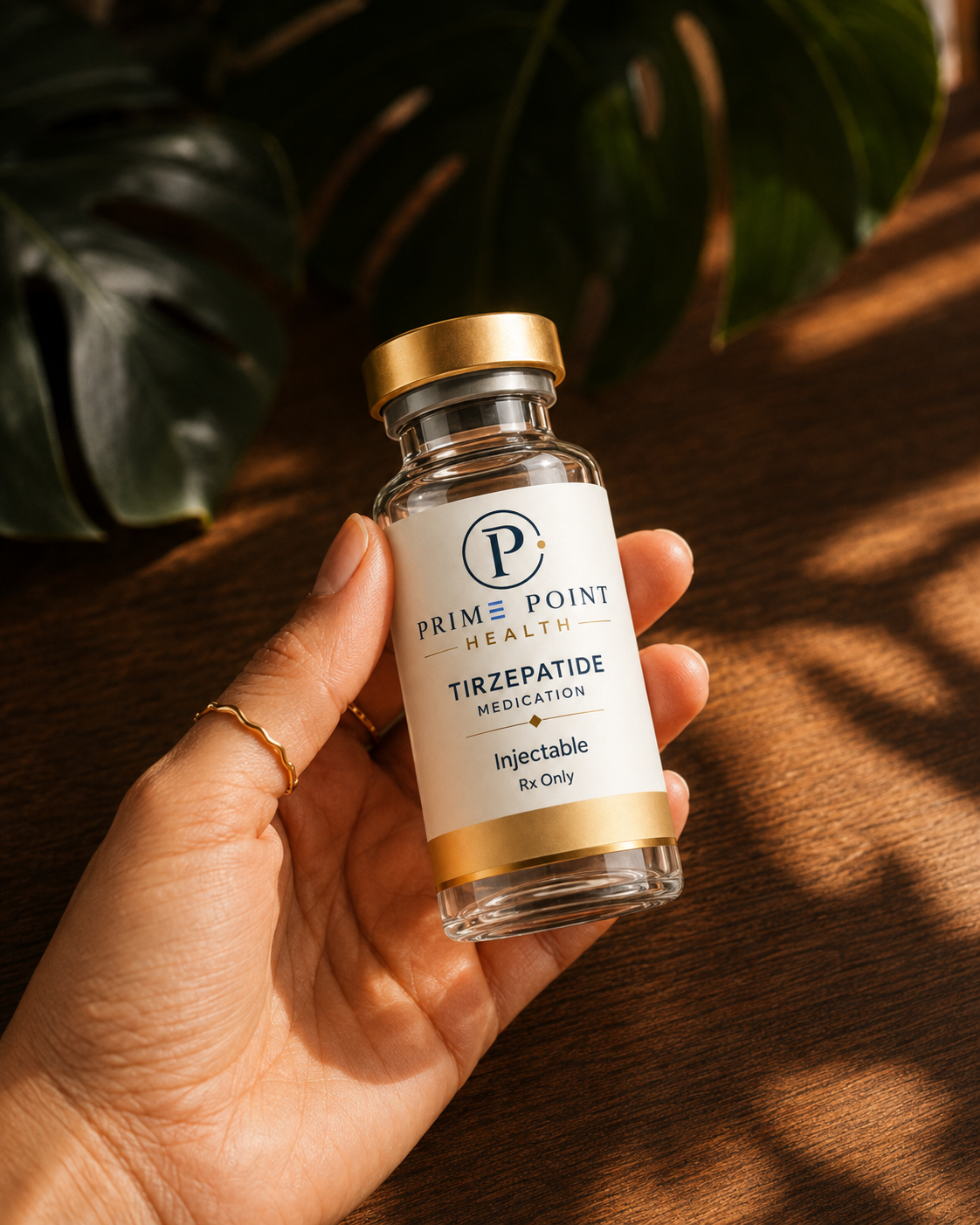 Prime Point Health Tirzepatide bottle